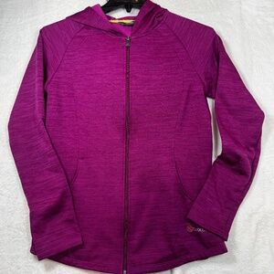 Cloudveil Track Jacket Womens Size Medium Pink Performance Jogging Athleisure